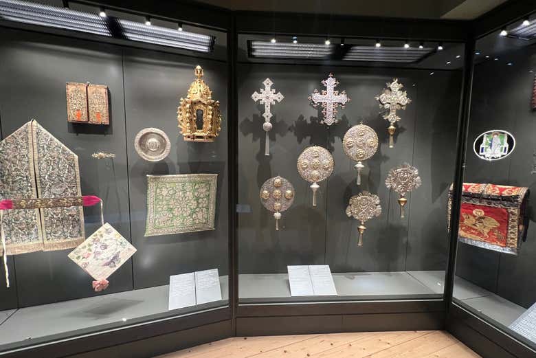 Oggetti esposti nel museo