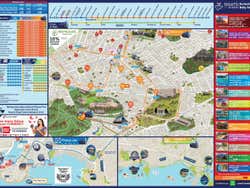 Mappa degli autobus turistici Sights of Athens da aprile a ottobre