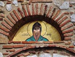 Monastero di Osiou Louka, mosaico