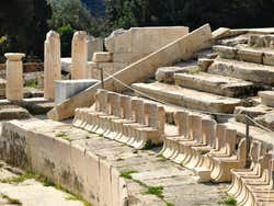 Teatro di Dioniso, posti a sedere